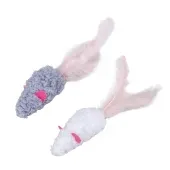 Brinquedo Ratinho Pelúcia 2 Unidades Flicks